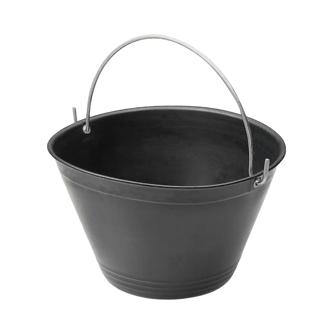 Black bucket