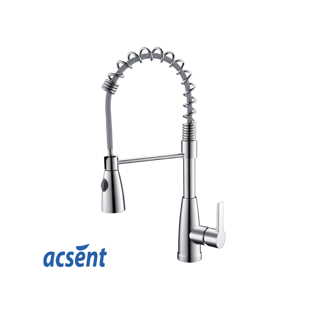 Pull Out Sink Mixer Brass
