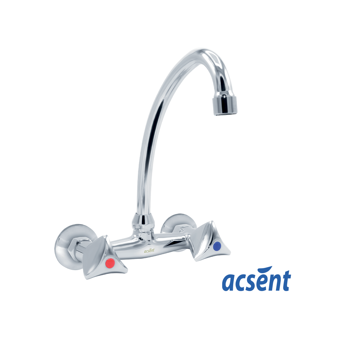 Two Lever Kitchen Mixer 55023001