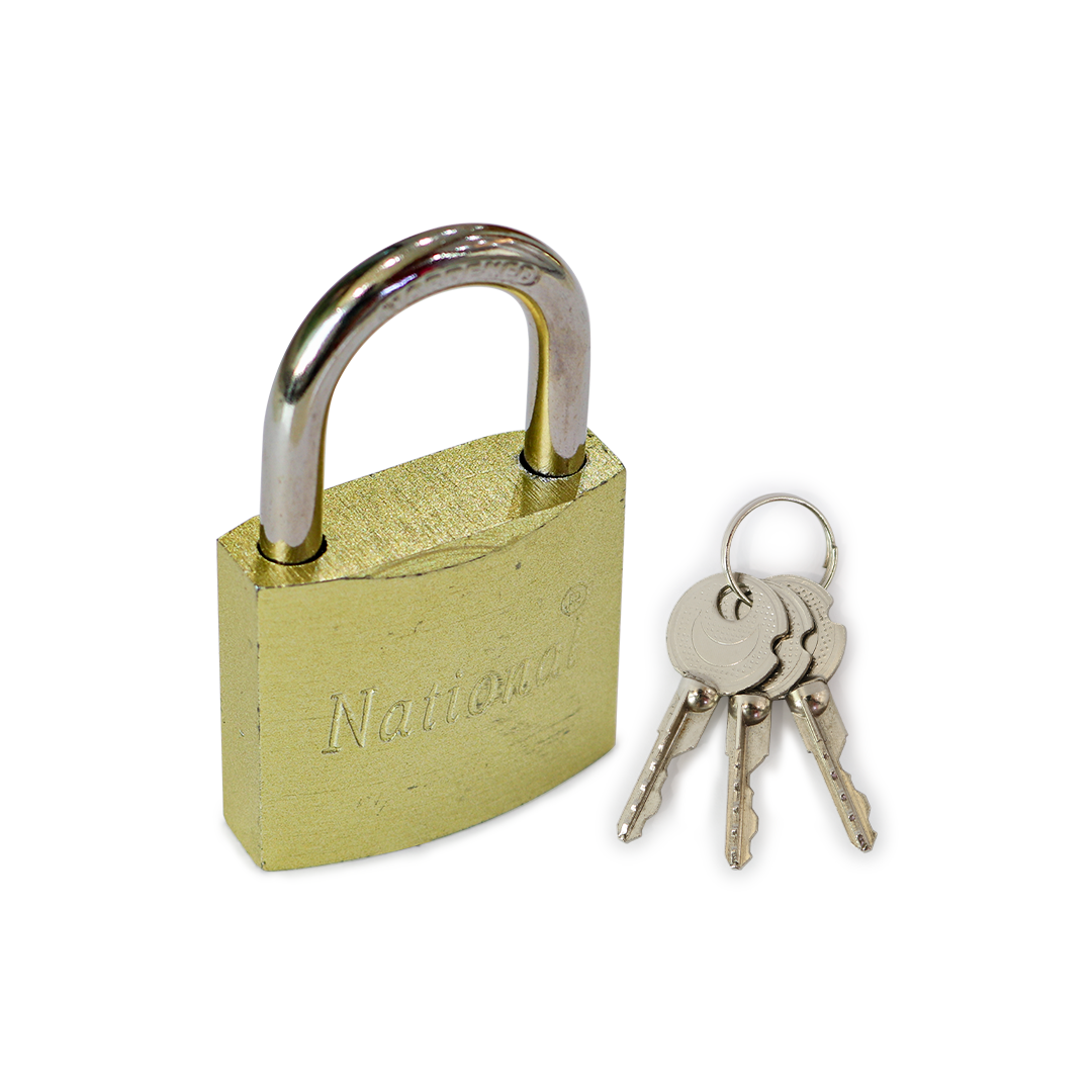 Padlock Matte Gold