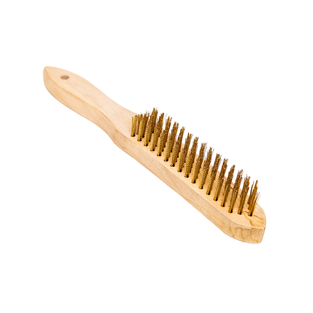 Wire Brush Gold